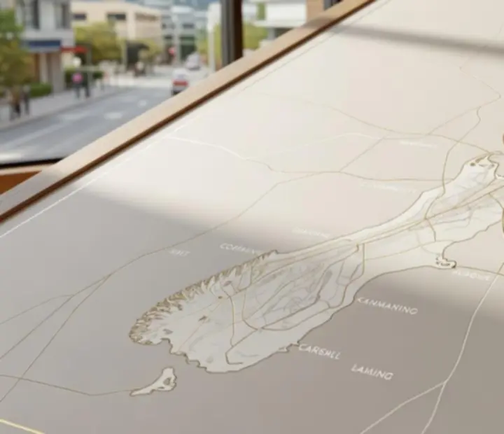 Map and directions to Tablee And Grill in central Auckland, New Zealand.