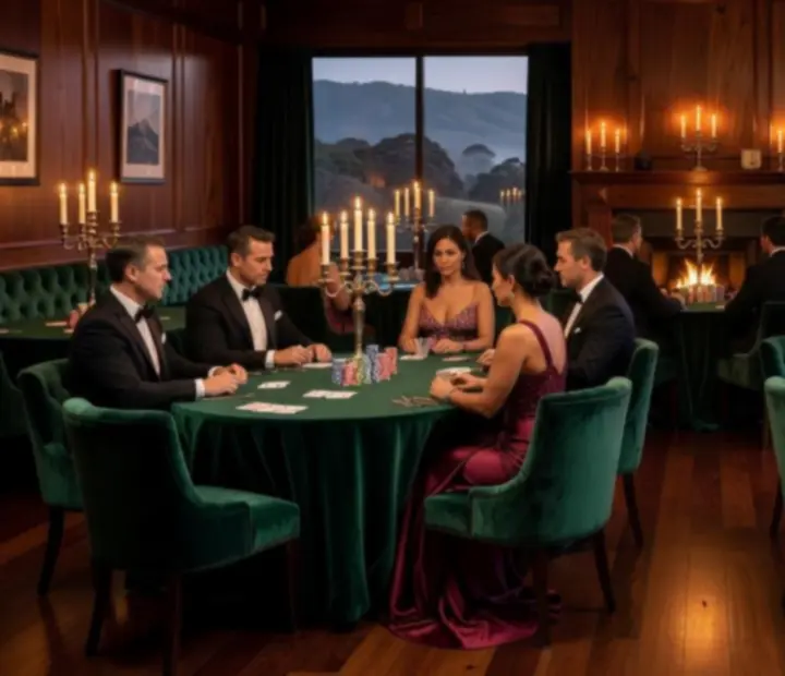Candlelit poker evening at Tablee And Grill